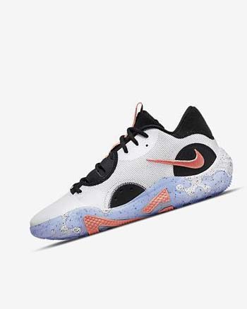 Nike PG 6 Blancos Negros Azules Rojos | MX 2738